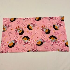 Dora the Explorer Pillowcase Homemade 21” x 11.5” Pillow Case